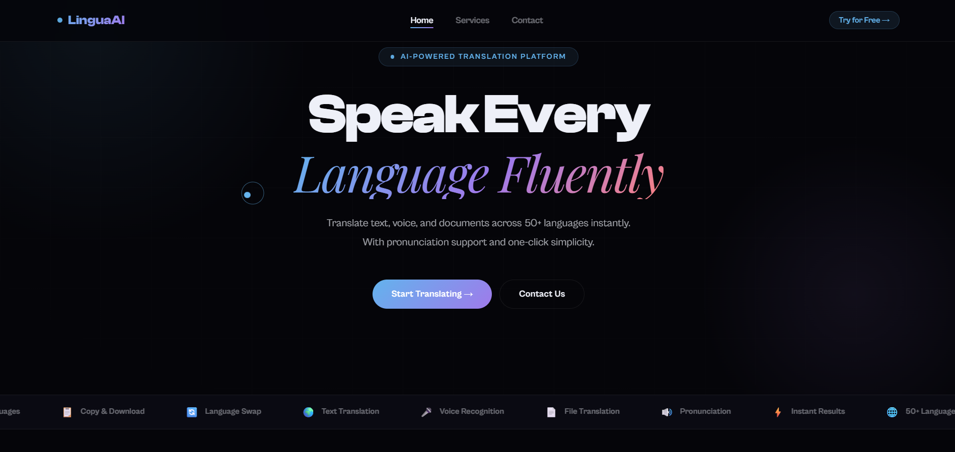 Lingua AI-All-in-One Translation